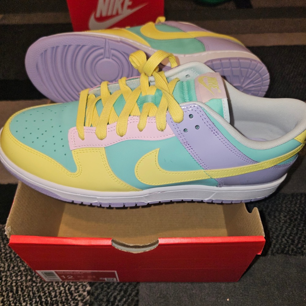 Nike Dunk Low Retro Mens Size 12 Easter Egg